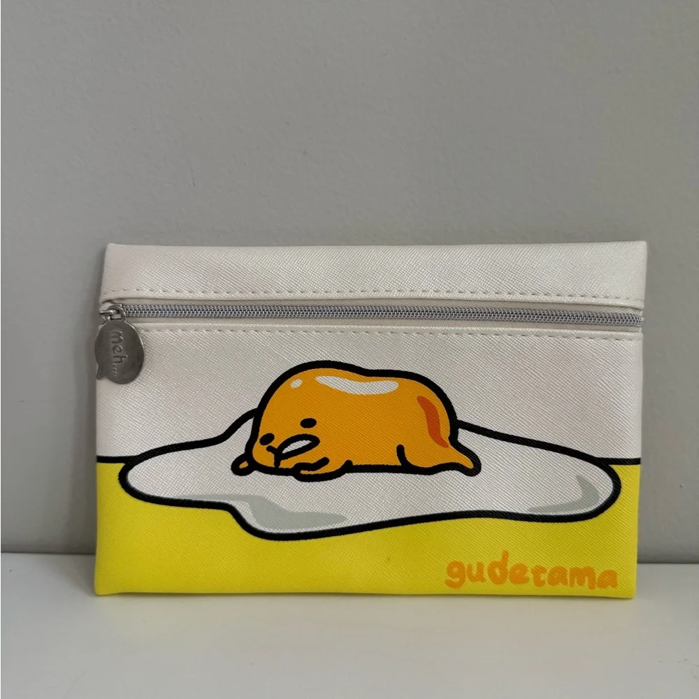 Gudetama Sanrio The Lazy Egg Small Cosmetic Pouch